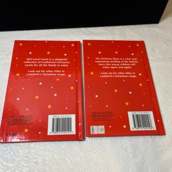 TWO BOOKS: Well Loved Carols/The Christmas Story By Ladybird Learning Books - Picture 2 of 9